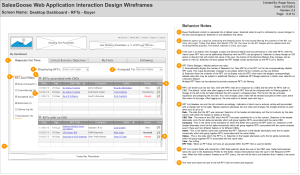 SalesGoose Wireframe Desktop